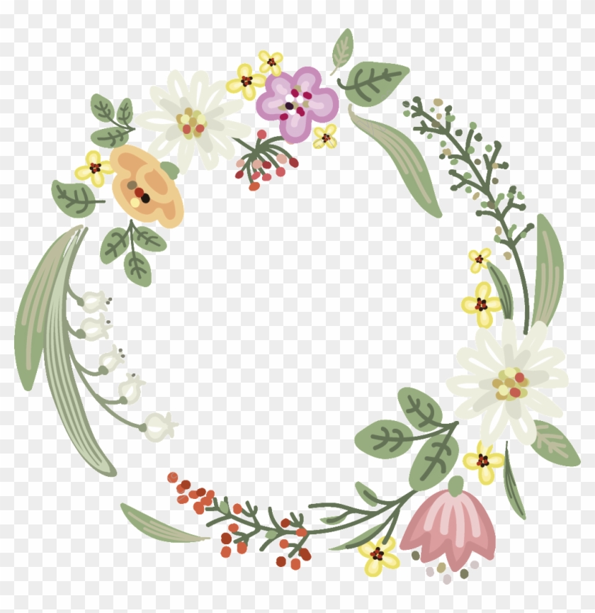White Flowers Free Download Ai Files Flower Vector Garland, HD Png