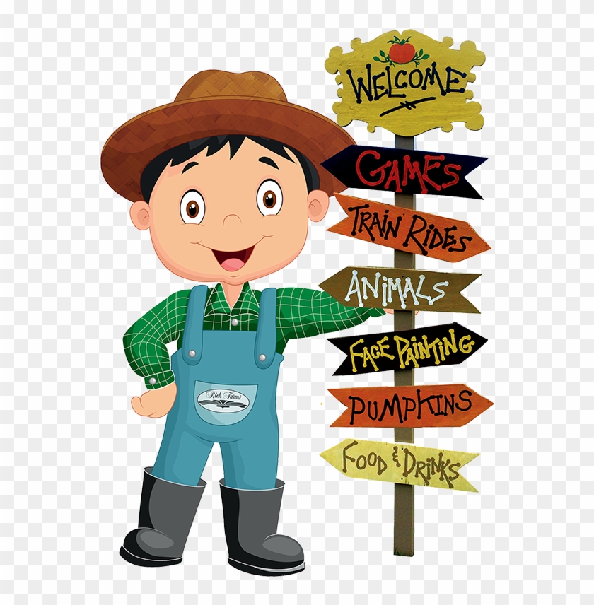 Kids Day At The Farm - Farm Kids Cartoon, HD Png Download -  599x826(#2115064) - PngFind