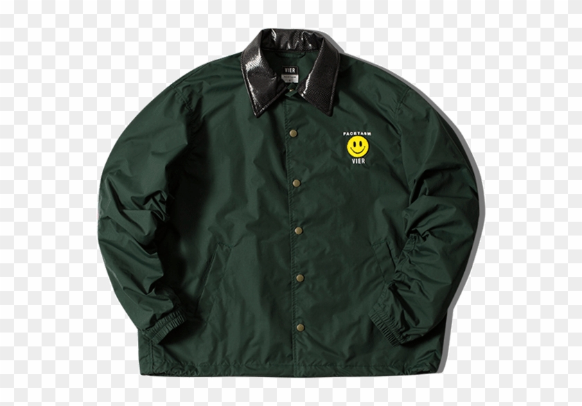 Rib Coach Jacket X Vier - Active Shirt, HD Png Download - 600x900 ...