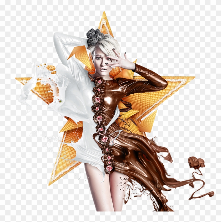 White Milk Chocolate Splash - Pathfinder Oracle Iconic, HD Png Download ...