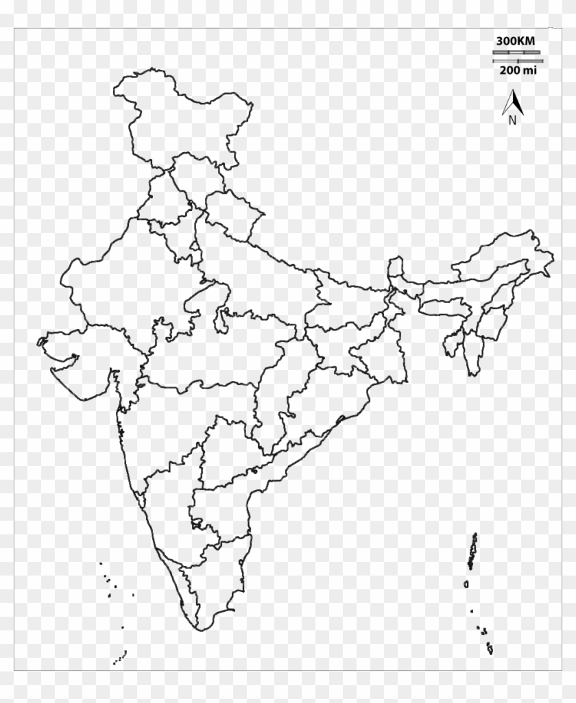 doodle freehand drawing of india map. 17745371 PNG
