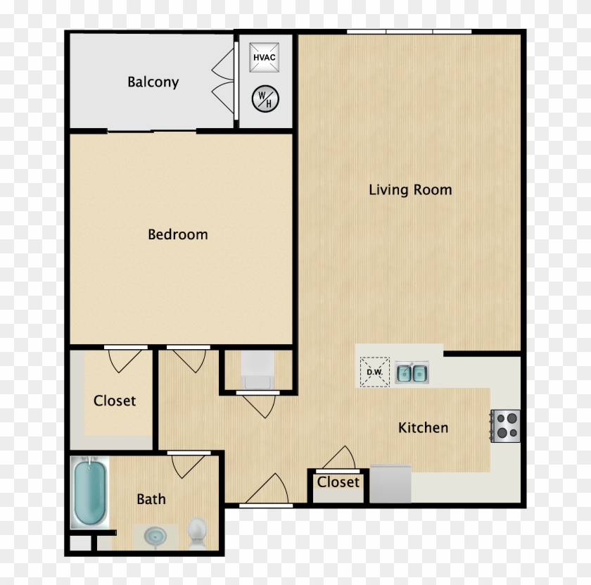 Furnish This Floor Plan Floor Plan, HD Png Download