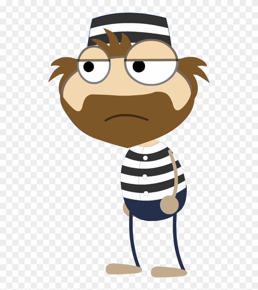 Cartoon Prisoner Transparent Hd Png Download 527x864 2118840 - download roblox prison bars clipart prison clip art