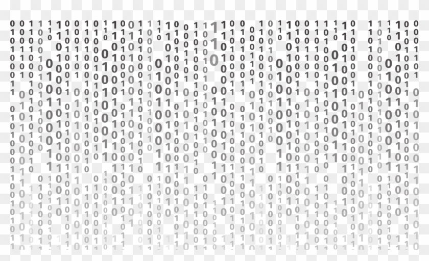 Binary Png Binary Black And White Background Transparent Png