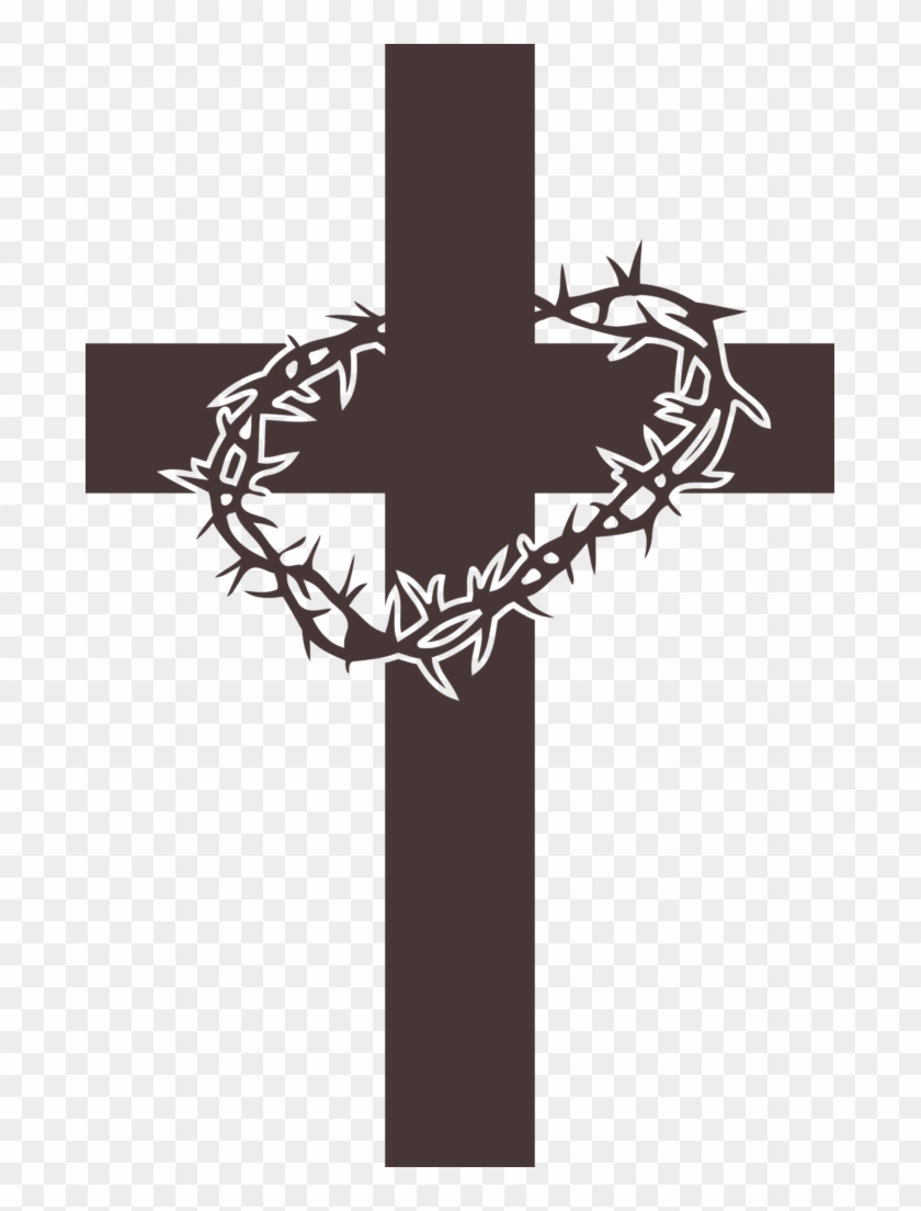 Free Free 150 Cross With Crown Of Thorns Svg SVG PNG EPS DXF File