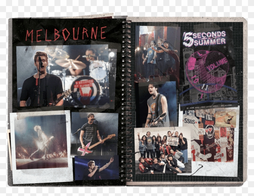 5 Secondes Of Summer Images 5sos Tour Book Hd Fond Album Cover Hd Png Download 1024x740 2134969 Pngfind