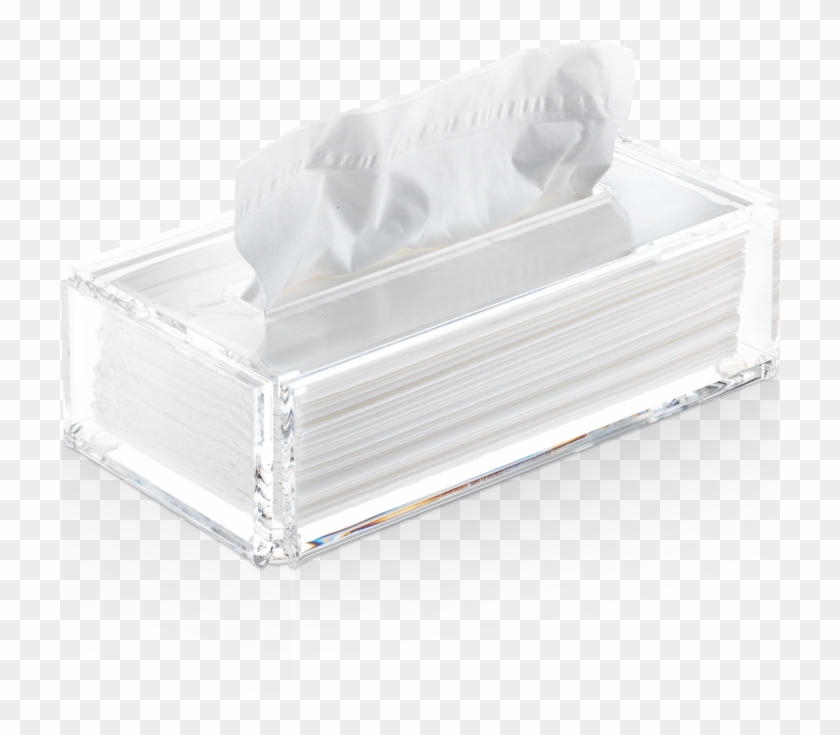 Goede Acrylic Tissue-box - Acryl Tissue Houder, HD Png Download KM-92