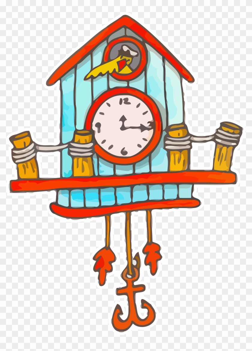 Cuckoo Cartoon Clock Clip Art Clipart Png, Transparent Png -  3247x4360(#2143198) - PngFind