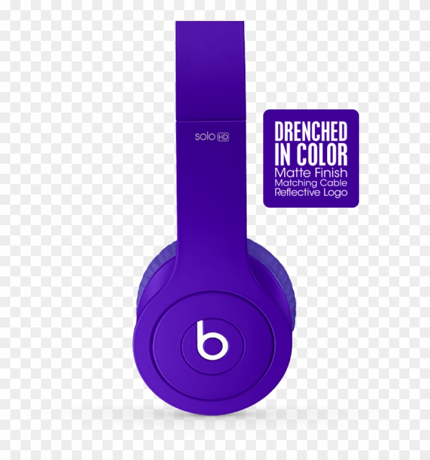 purple beats headphones