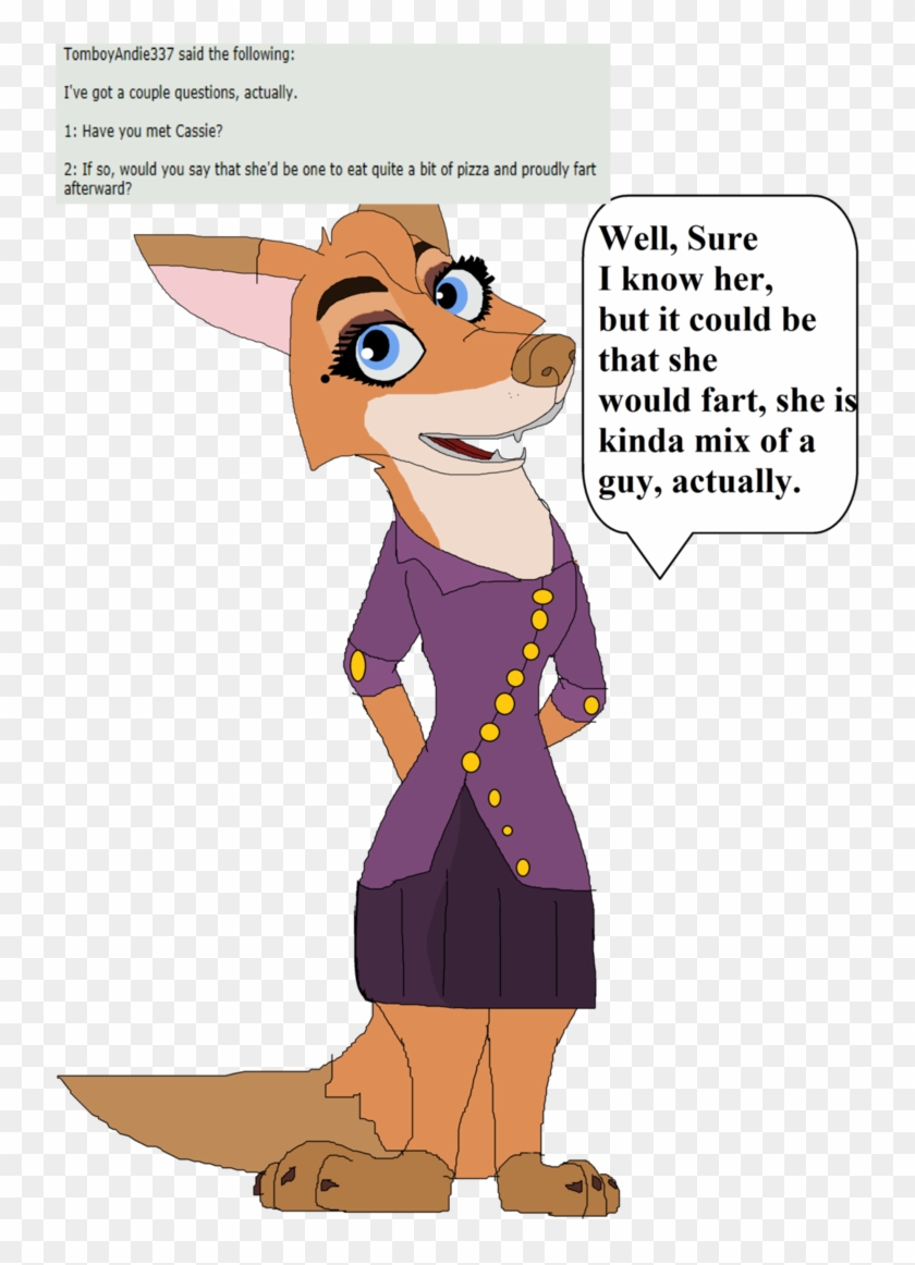 Vector Library Download Zootopia Ask Or Dare Annie Cartoon Hd Png Download 738x1082 2167195 Pngfind