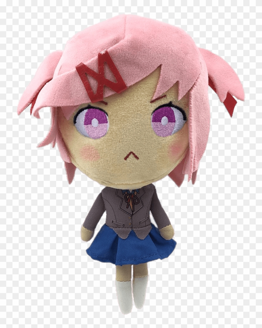 doki doki literature club natsuki plush