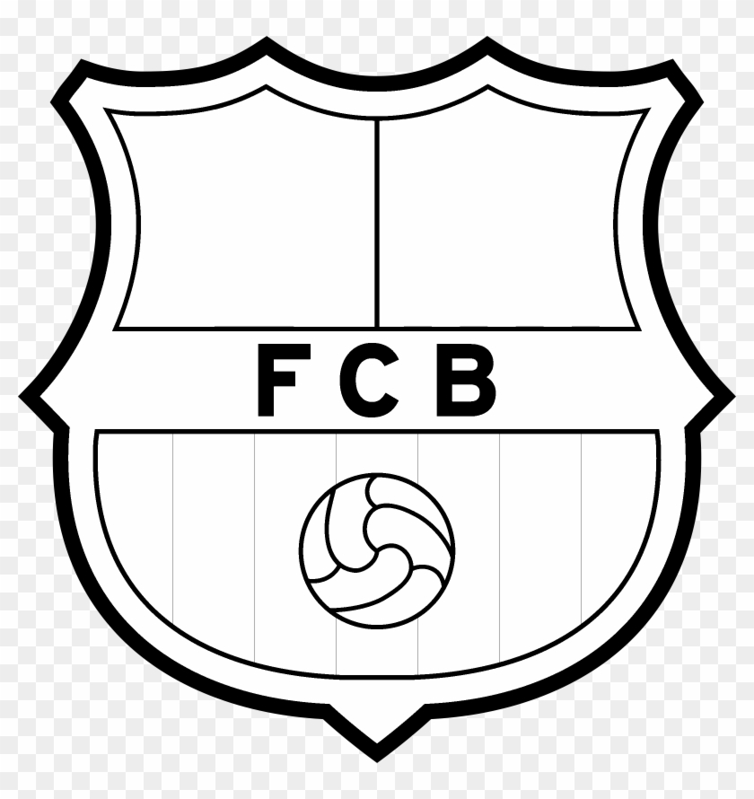 Fc Barcelona Logo Black And White Fc Barcelona Transparent Logo Hd Png Download 2400x2430 2171209 Pngfind
