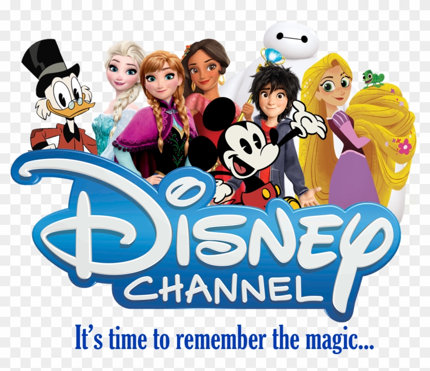 Disney Channel Logo With New Characters, HD Png Download -  1274x1041(#2172376) - PngFind