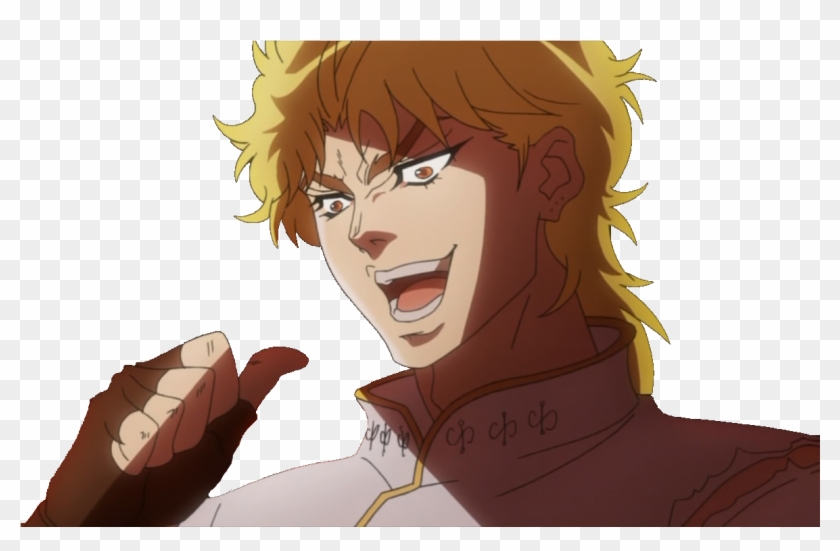 Kono Dio Da Xdd You Expected Banana Lol, But It Was - Jojo's Bizarre  Adventure Dio Pose - Free Transparent PNG Clipart Images Download