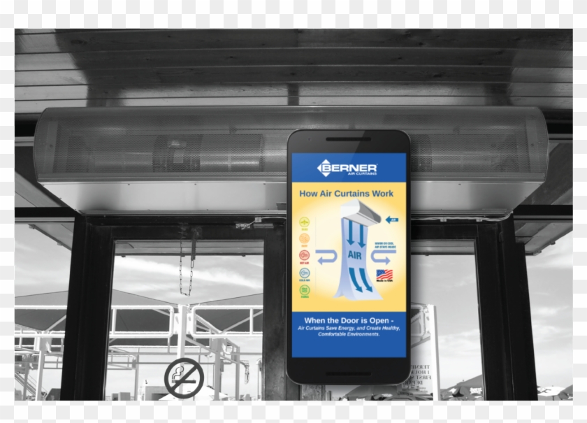Berner Front Page Graphic Air Curtain App Black And Banner Hd