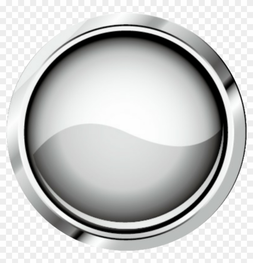 Circulo De Metal Png, Png Download Silver Circle Png, Transparent Png ...