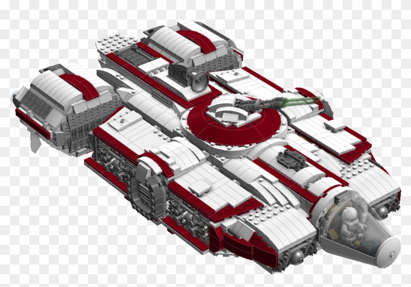 Lego Star Wars Yt-130 - Lego Star Wars Freighter, HD Png Download - 1365x631(#2194078) PngFind