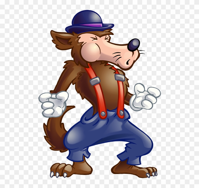 Big Bad Wolf Clipart, HD Png Download - 540x750(#2196463) - PngFind