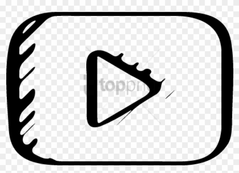 Free Png Youtube Logo Sketch Png Image With Transparent Png Download 850x575 Pngfind