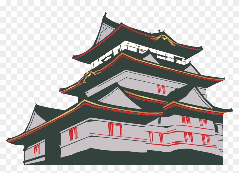 photo Japanese Castle Vector Png japan house euclidean vector clip art