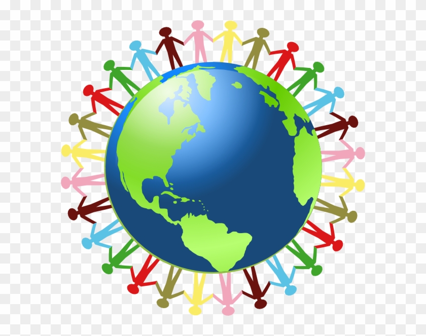 photo Transparent Png People Holding Hands Silhouette people holding hands around globe