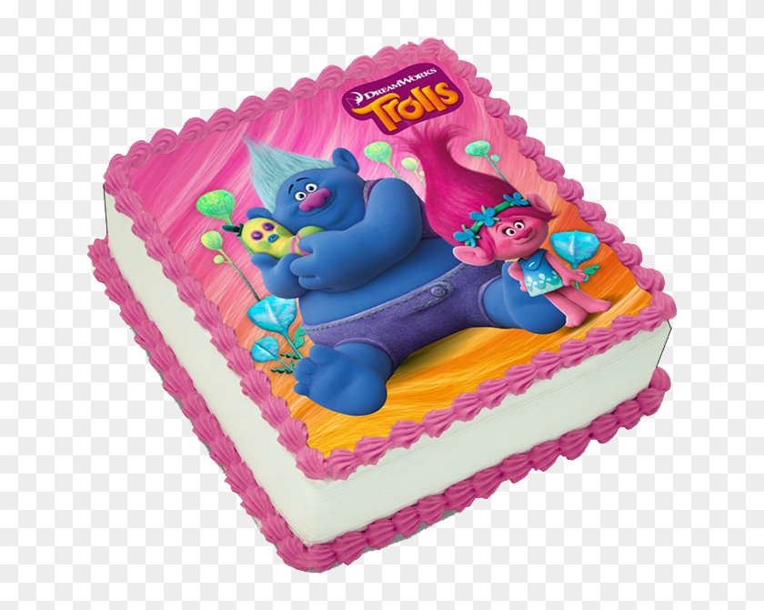 Poppy Biggie 1 Birthday Cake Hd Png Download 700x700 Pngfind