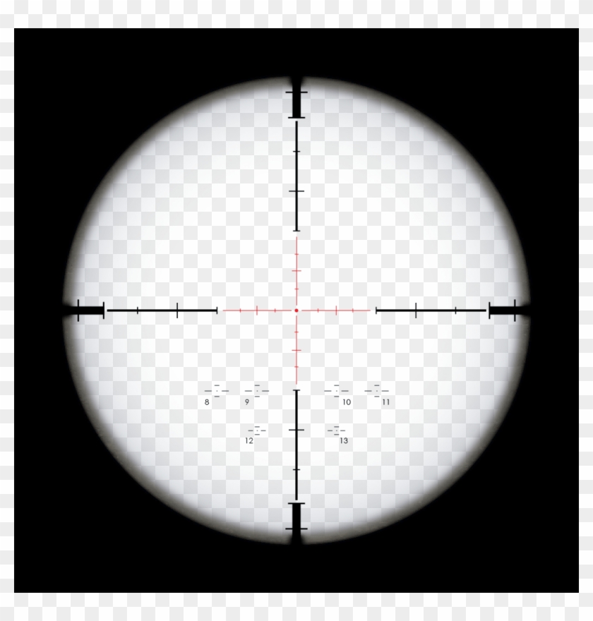 Sniper Scope Crosshairs - Circle, HD Png Download ...