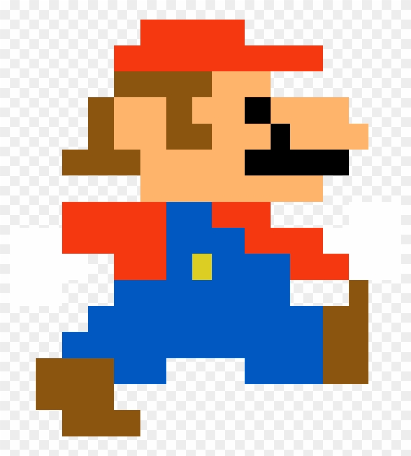 Mystery Mushroom Modern Mario 8 Bit Mario Running Gif Hd