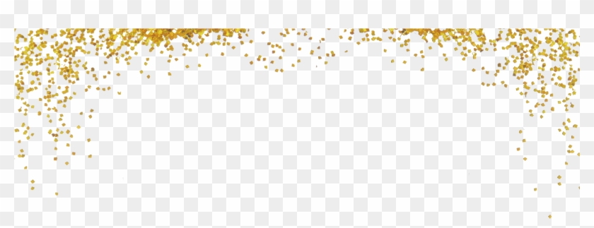 Ftestickers Glitter Gold Border - Transparent Sparkles Png Gold, Png