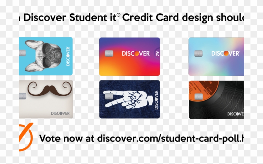 Discover Student Credit Cards - Discover It Student Card Design, HD Png Download - 721x444