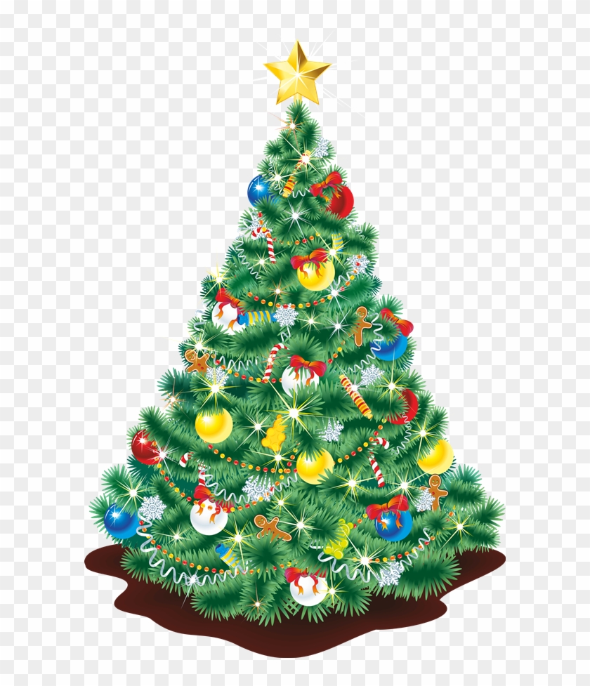 Tattoo This Free Realistic Christmas Tree Clip 705kb - Christmas Tree  Drawing Realistic, HD Png Download - 600x897(#2207187) - PngFind