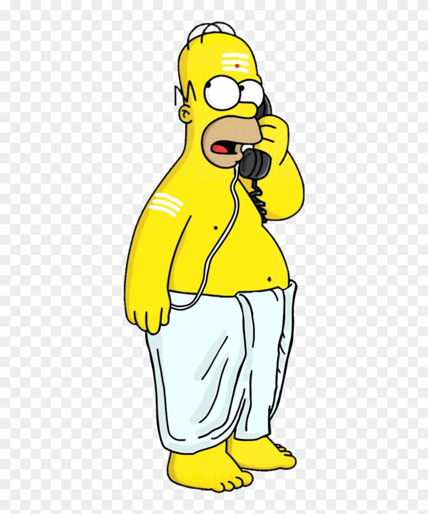 Homer Iyer Homer Simpson Png Transparent Png 600x990 2209191 Pngfind