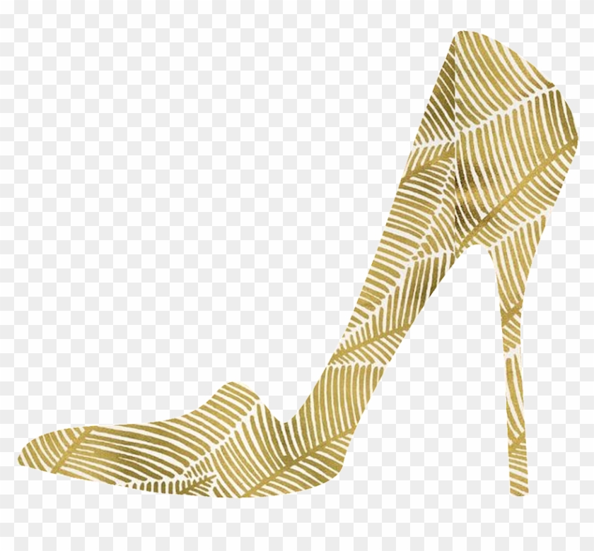 fredelig hugge Meddele High Heels Images - Gold Shoes Transparent Background, HD Png Download -  885x720(#2219759) - PngFind