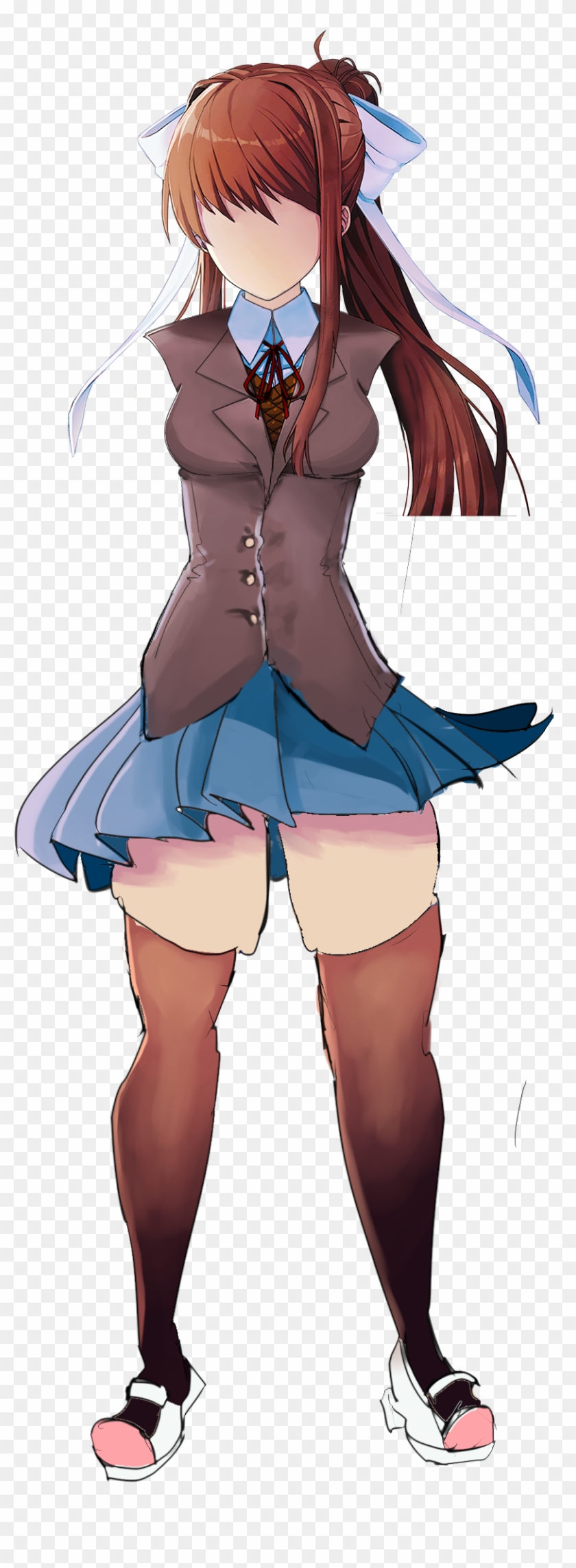 Monika After Story - Monika Full Body, HD Png Download - 1281x850(#965458)  - PngFind