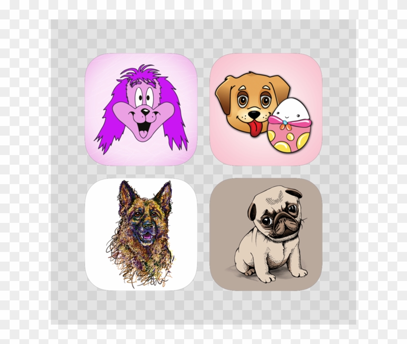 Premium Dog Stickers Pack On The App Store - Cartoon, HD Png Download ...