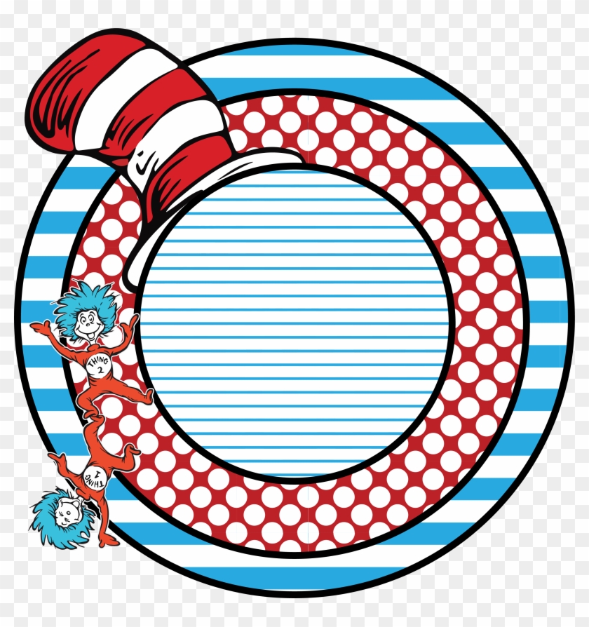 Dr. Seuss Monogram SVG