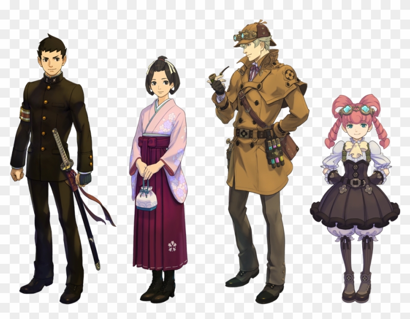 The Great Ace Attorney Official, HD Png Download - 944x689(#2239010