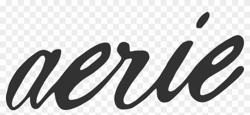 Aerie Logo American Eagle Outfitters Png Calligraphy Transparent Png 1000x415 2247005 Pngfind