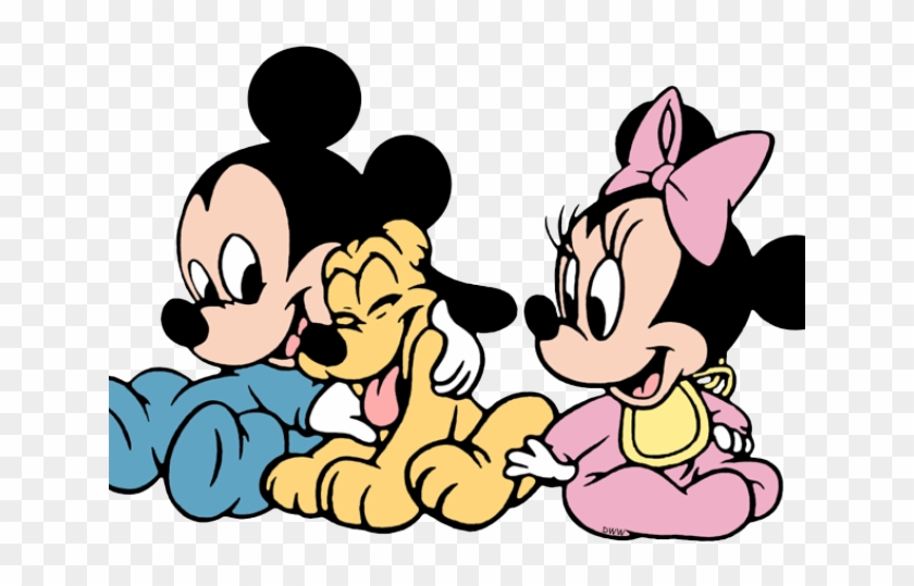 Baby Clipart Pluto Mickey Y Minnie Baby Png Transparent Png 640x480 Pngfind