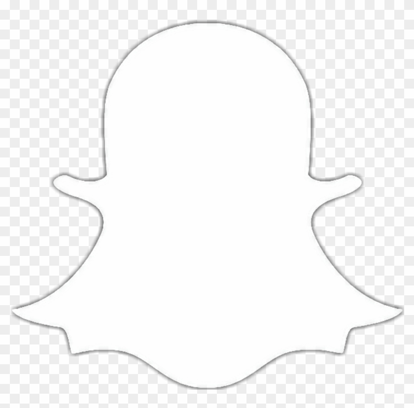 Snapchat Logo White Pictures To Pin On Pinterest Snapchat Logo White Hd Png Download 1024x963 Pngfind