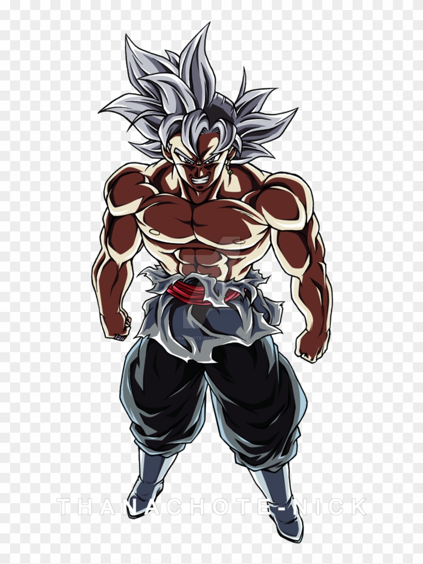Goku Black Ultra Instinct [color 4] By Thanachote Nick - Goku Black Ultra  Instinct, HD Png Download - 752x1063(#2266867) - PngFind
