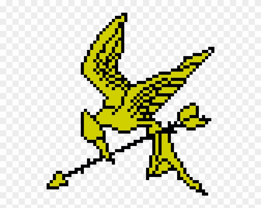 Minecraft Pixel Art Hunger Games Logo Hunger Games Logo Pixel Art, HD