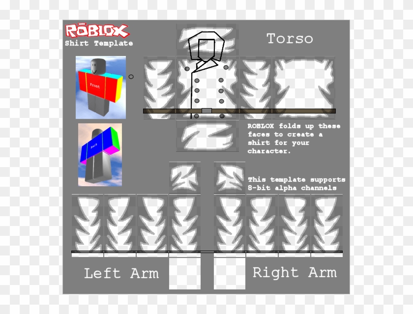 Roblox Shirt Template 2019 Hd Png Download 585x559 2283880 Pngfind
