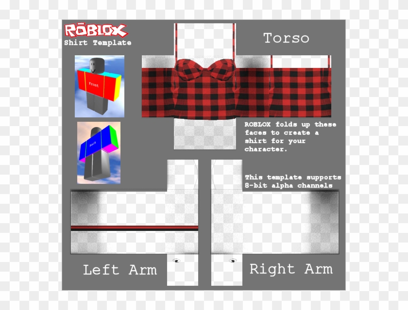 Just Go To Https - Roblox Shirt Template Girl, HD Png Download