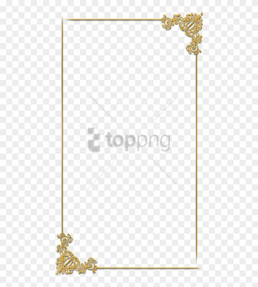 Free Png Gold Wedding Frames Png Png Image With Transparent Illustration Png Download 480x854 Pngfind