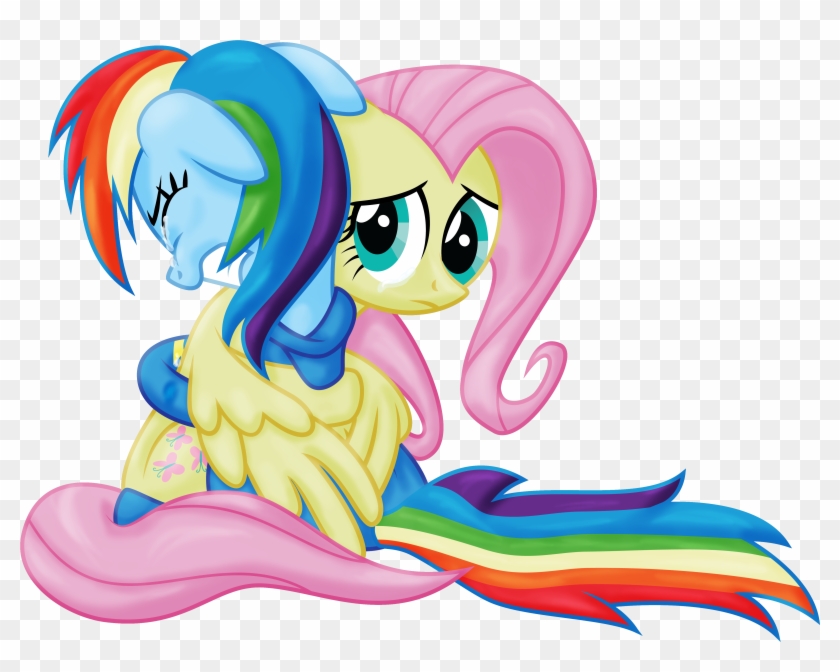 My Little Pony Fluttershy And Rainbow Dash