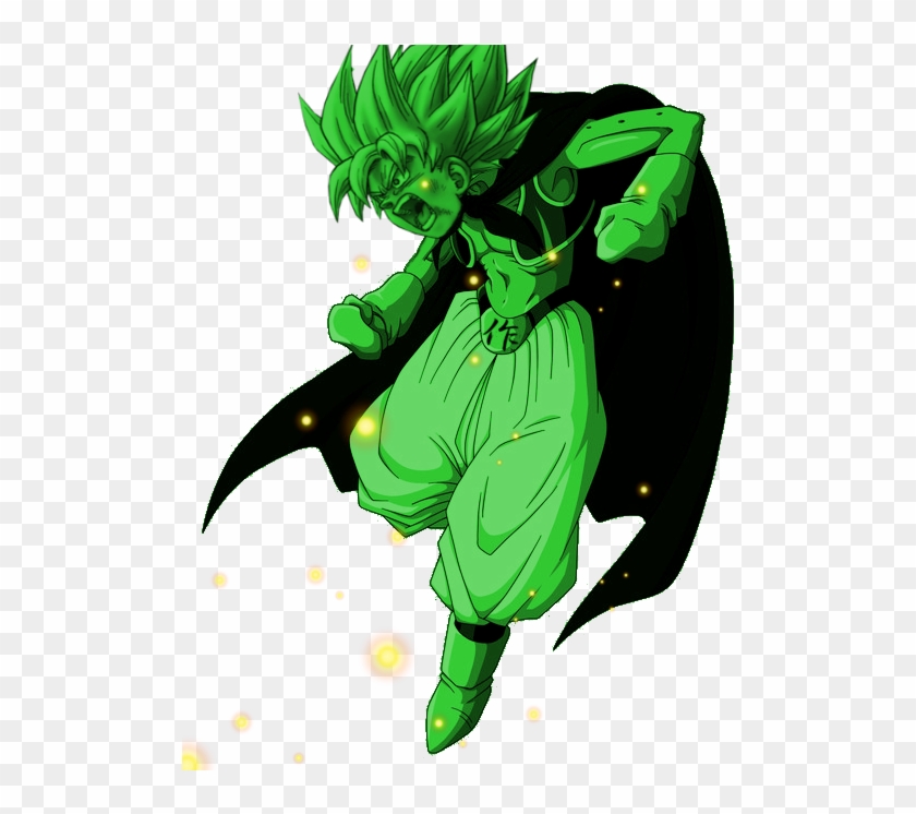 vegeta super saiyan green