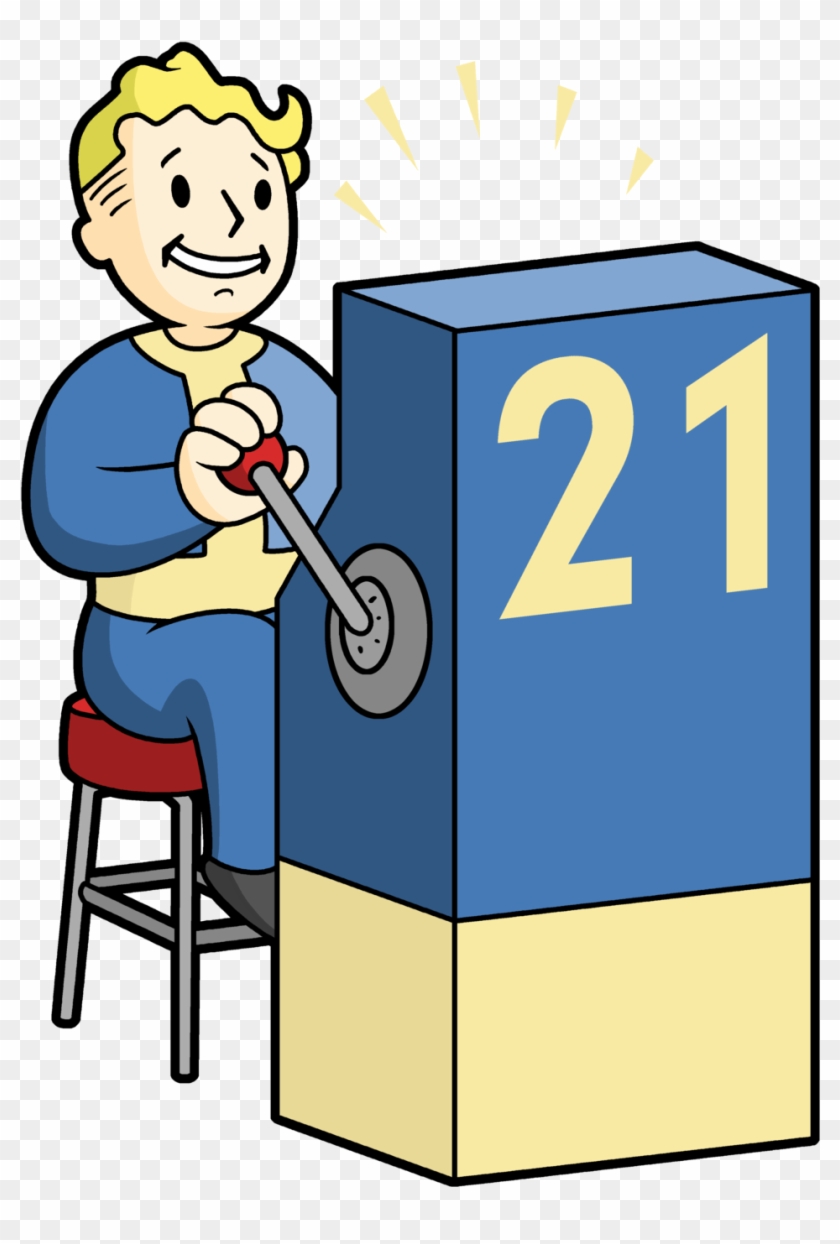 Fallout Png Transparent Vault Boy Color Transparent Png Download 1024x1390 233249 Pngfind