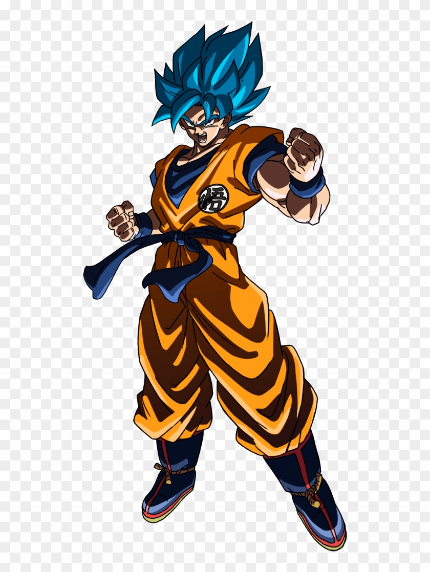 In Theaters January 16, - Goku Ssj Blue Dragon Ball Super Broly, HD Png  Download - 517x1038(#236411) - PngFind