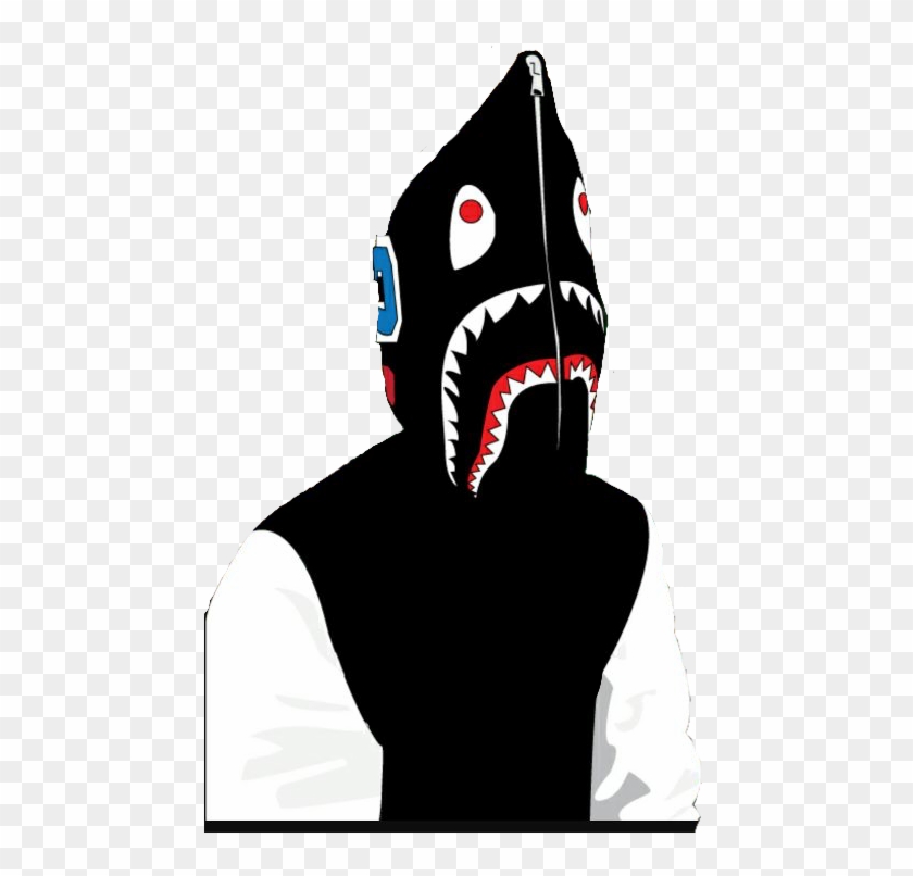 Bape Mask Png Bape Face Mask Roblox Free Transparent Png - shark mask roblox
